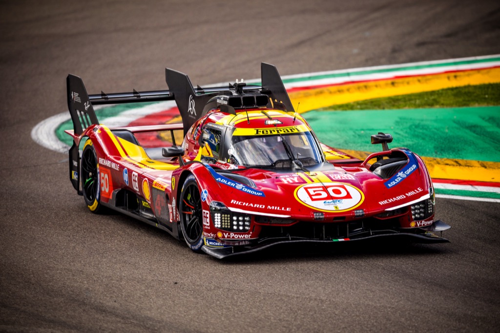 Nicklas Nielsen ærgerlig over misset podie på Imola.
(Foto: Ferrari Media)